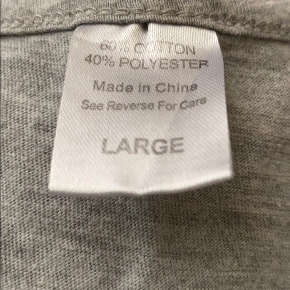 Cropped Grey Palm Tree Top - Picture 2 of 2